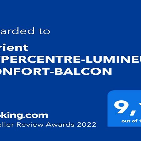 Lorient Hypercentre-Lumineux-Tout Confort-Balcon Luaran gambar
