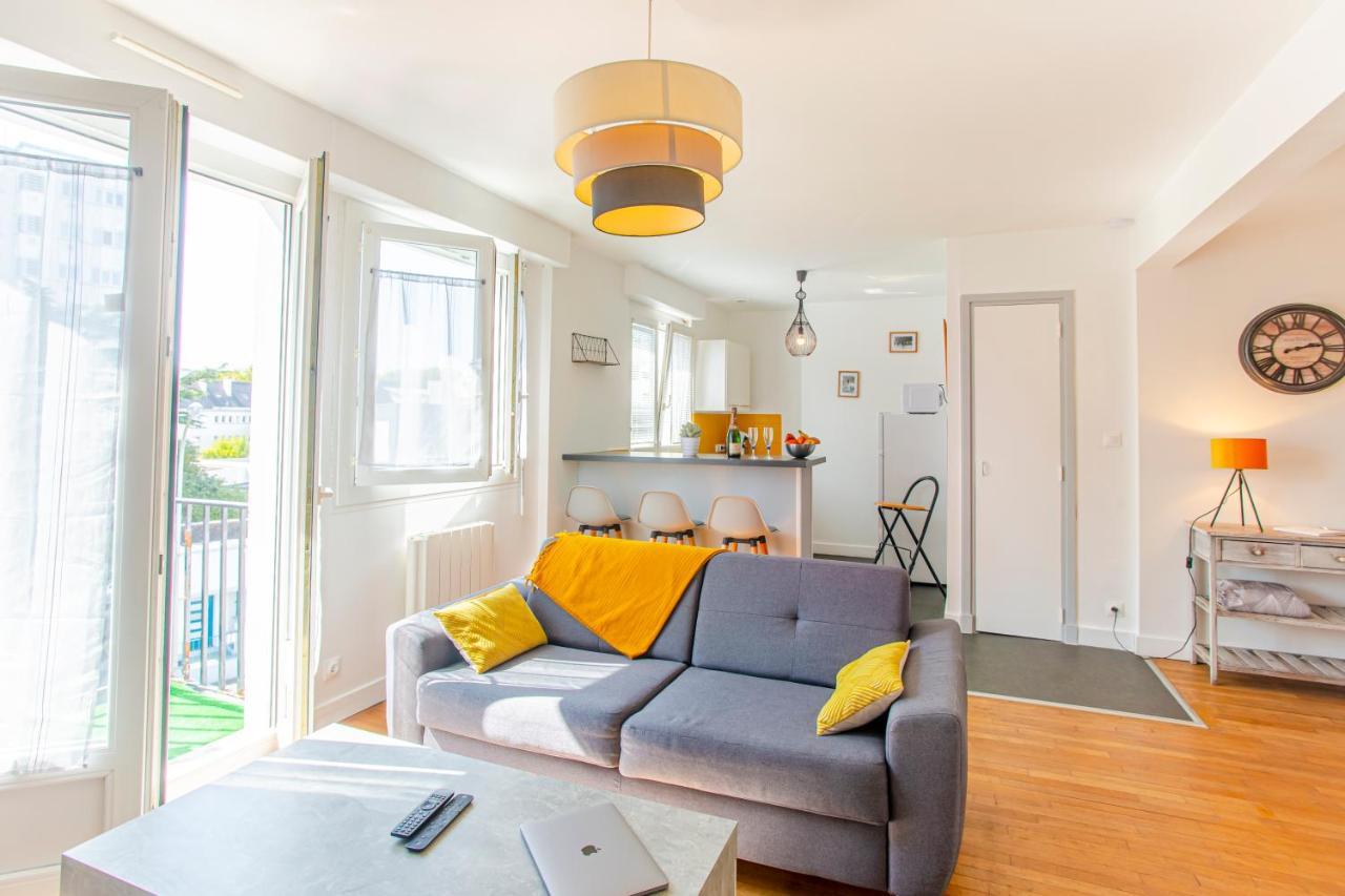 Lorient Hypercentre-Lumineux-Tout Confort-Balcon Luaran gambar